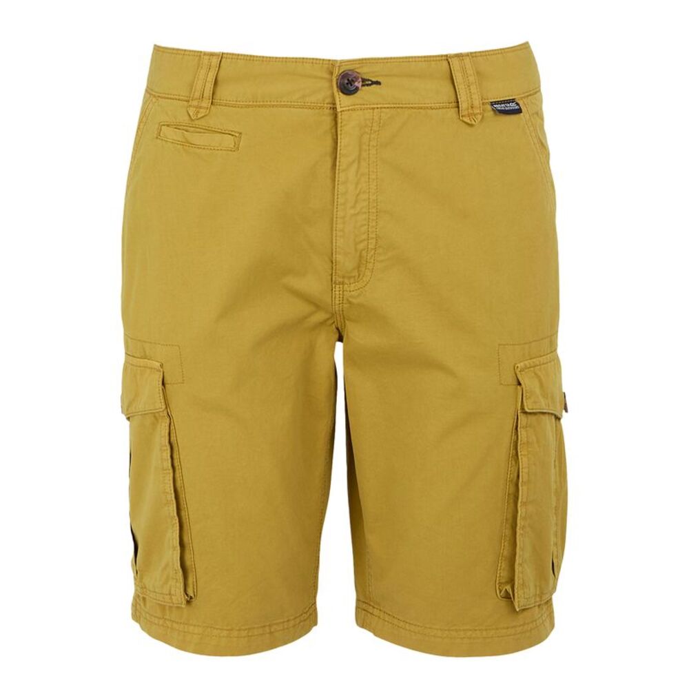 Regatta Mens Shorebay II Cargo Shorts / Mustard